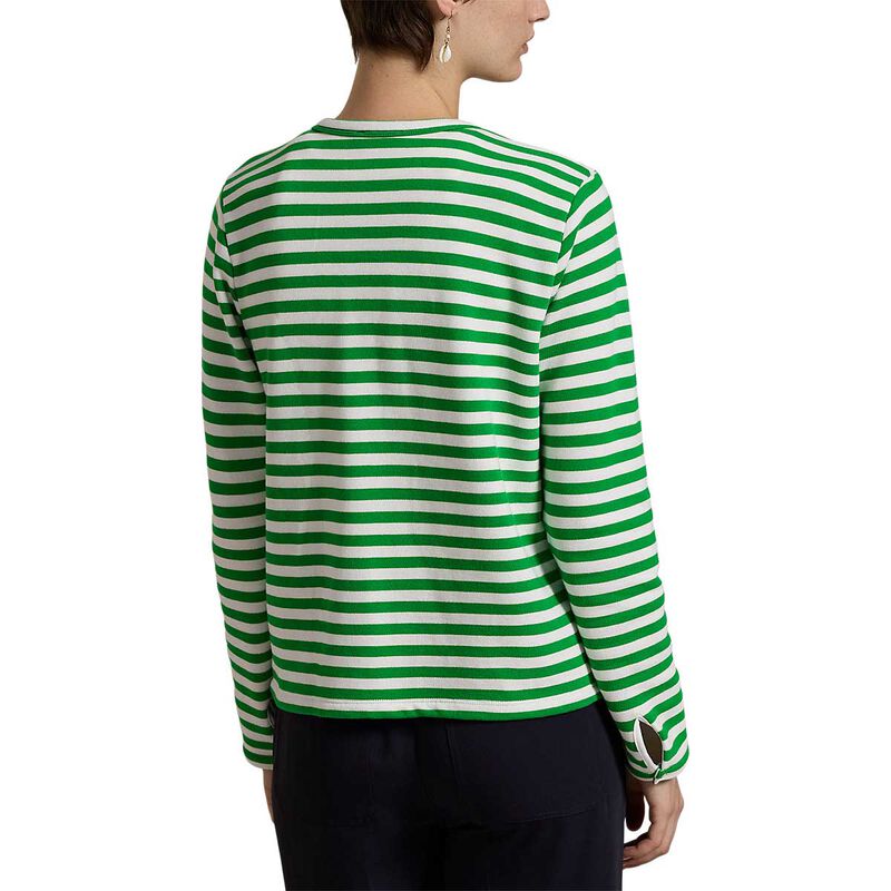 Polo Ralph Lauren Striped French Terry Cardigan image number 1